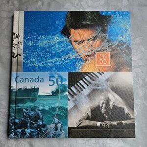 2005‎ - The Collection of Canada's Stamps Book - Without Stamps